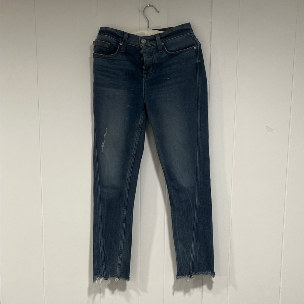 Hudson‎ Jeans Midnight Blue Cropped Denim